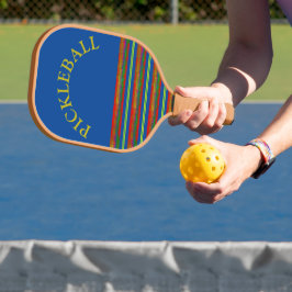 Pickleball Paddle "Gelaagde in kleur"