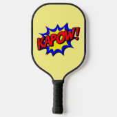 PICKLEBALL PADDLE GRAPPIGE COMIC BUBBLE KAPOW! (Achterkant)