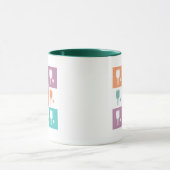 Pickleball Paddle Grid Mok (Midden)