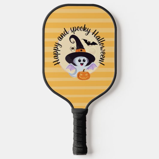 Pickleball Paddle Halloween. (Voorkant)