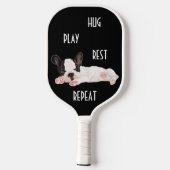 Pickleball Paddle HUG PLAY REST (Achterkant)