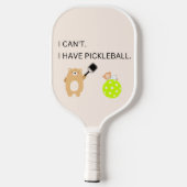 Pickleball Paddle ik heb geen Pickleball (Achterkant)