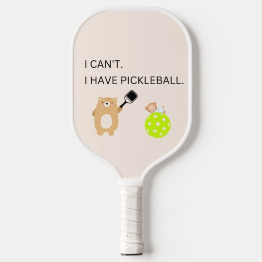 Pickleball Paddle ik heb geen Pickleball (Voorkant)