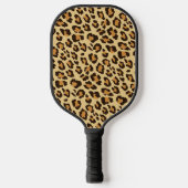Pickleball Paddle in Leopard Print, Animal Print (Voorkant)