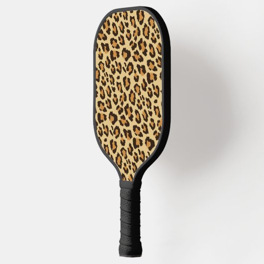 Pickleball Paddle in Leopard Print, Animal Print (Links)