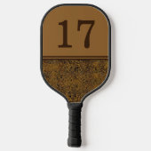 Pickleball Paddle "Interlocking" (Achterkant)