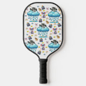 Pickleball Paddle Kat Hond Muis Vierkant (Voorkant)