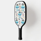 Pickleball Paddle Kat Hond Muis Vierkant (Links)