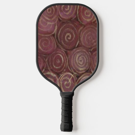 Pickleball Paddle-kerstcriticus Swirls Pickleball Paddle (Achterkant)