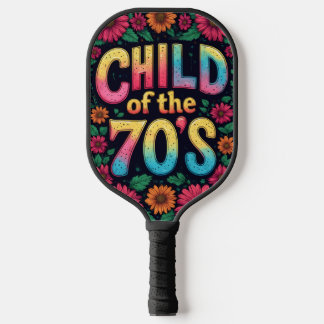 Pickleball Paddle Kind Van De Jaren 70 - Aangepast