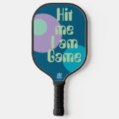 Pickleball paddle leuke sport spel apparatuur (Achterkant)
