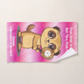 [pickleball] Paddle Me Roze! Handdoek (Handdoek)
