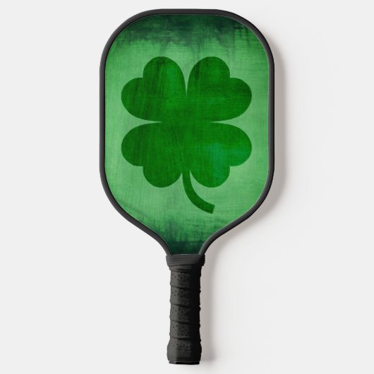 Pickleball Paddle met Irish Shamrock (Achterkant)