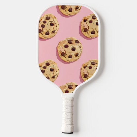 Pickleball Paddle met koekjes erop (Achterkant)