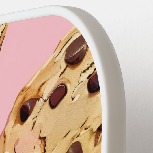 Pickleball Paddle met koekjes erop (Links Detail)