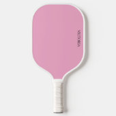 Pickleball-paddle met naam Twee-tint Roze Pickleball Paddle (Voorkant)
