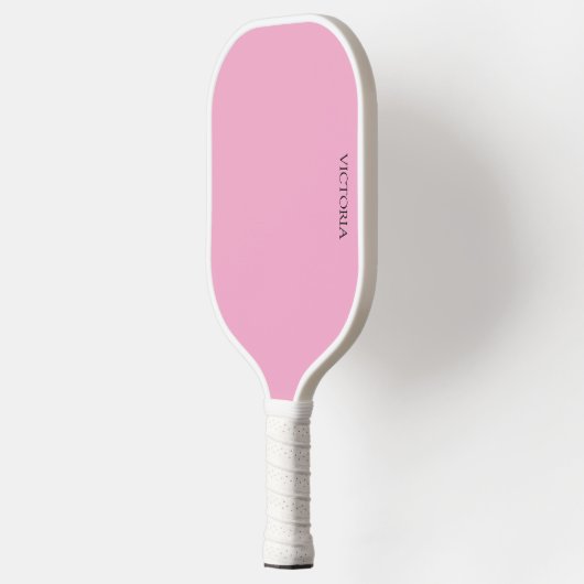 Pickleball Paddle met naam Two Tone Pink (Links)