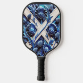 Pickleball Paddle met Schotse Distels (Achterkant)