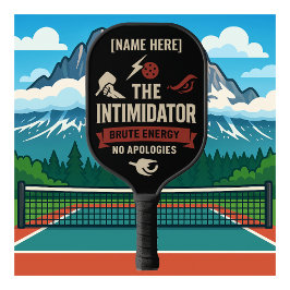 Pickleball-paddle met The Intimidator Pickleball Paddle