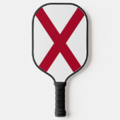 Pickleball Paddle met vlag van Alabama, Verenigde  (Voorkant)