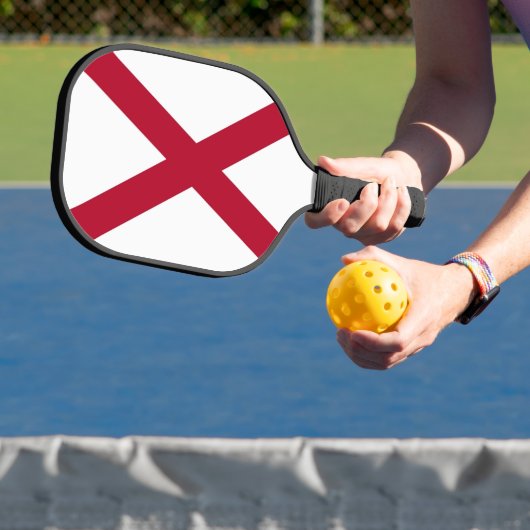 Pickleball Paddle met vlag van Alabama, Verenigde  (Insitu)