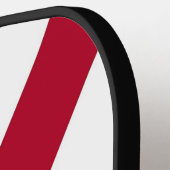 Pickleball Paddle met vlag van Alabama, Verenigde (Links Detail)