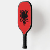 Pickleball Paddle met vlag van Albanië (Links)