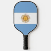 Pickleball-paddle met vlag van Argentinië Pickleball Paddle (Voorkant)