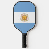 Pickleball-paddle met vlag van Argentinië Pickleball Paddle (Achterkant)