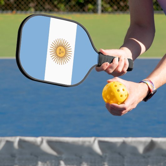 Pickleball-paddle met vlag van Argentinië Pickleball Paddle (Insitu)