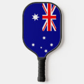 Pickleball-paddle met vlag van Australië Pickleball Paddle (Achterkant)