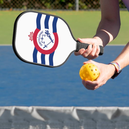 Pickleball-paddle met vlag van Cincinnati, VS Pickleball Paddle (Insitu)
