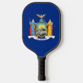 Pickleball Paddle met vlag van de staat New York,  (Voorkant)