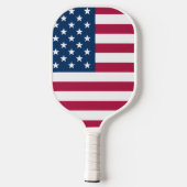 Pickleball Paddle met vlag van de Verenigde Staten (Achterkant)