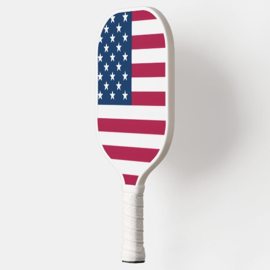 Pickleball Paddle met vlag van de Verenigde Staten (Links)