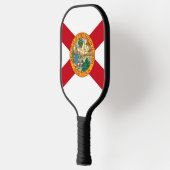 Pickleball Paddle met vlag van Florida, Verenigde  (Links)