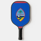 Pickleball Paddle met vlag van Guam, Verenigde Sta (Achterkant)