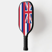 Pickleball Paddle met vlag van Hawaï, Verenigde St (Links)