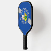 Pickleball Paddle met vlag van Las Vegas, Verenigd (Links)