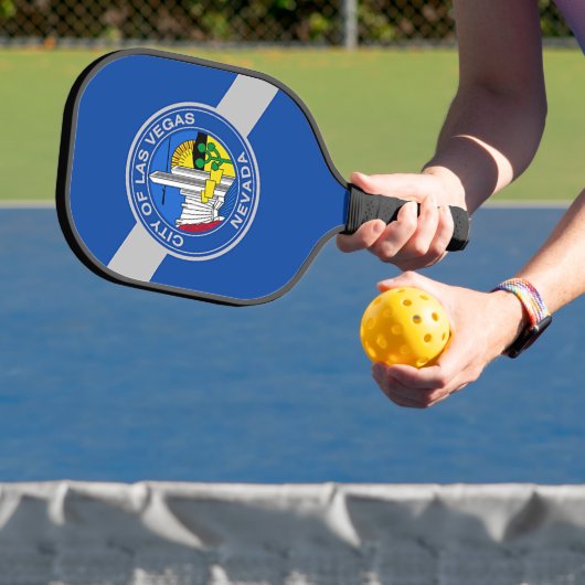 Pickleball Paddle met vlag van Las Vegas, Verenigd (Insitu)