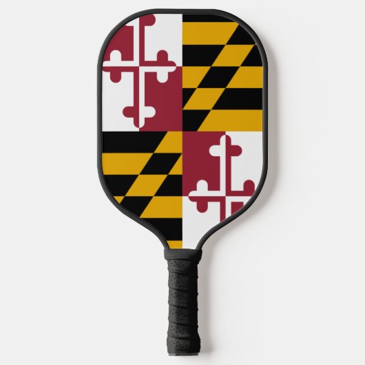 Pickleball Paddle met vlag van Maryland, Verenigde (Voorkant)