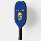 Pickleball Paddle met vlag van Montana, Verenigde  (Links)