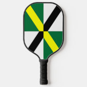 Pickleball Paddle met vlag van Monterey, Verenigde (Voorkant)