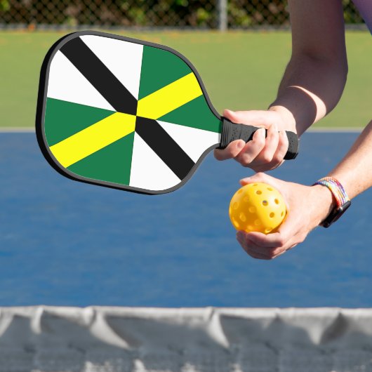Pickleball Paddle met vlag van Monterey, Verenigde (Insitu)