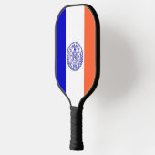 Pickleball Paddle met vlag van New York, Verenigde (Links)