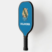 Pickleball-paddle met vlag van Oklahoma, VS Pickleball Paddle (Links)