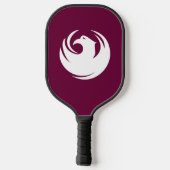 Pickleball Paddle met vlag van Phoenix, Verenigde  (Achterkant)