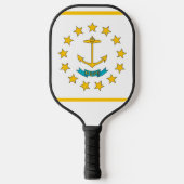 Pickleball-paddle met vlag van Rhode Island, VS Pickleball Paddle (Voorkant)