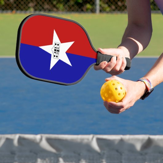 Pickleball-paddle met vlag van San Antonio, VS Pickleball Paddle (Insitu)