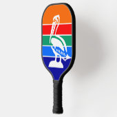 Pickleball Paddle met vlag van Sint-Petersburg (Links)